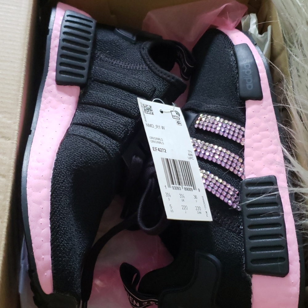 Swarovski Adidas pinkivy  NMD